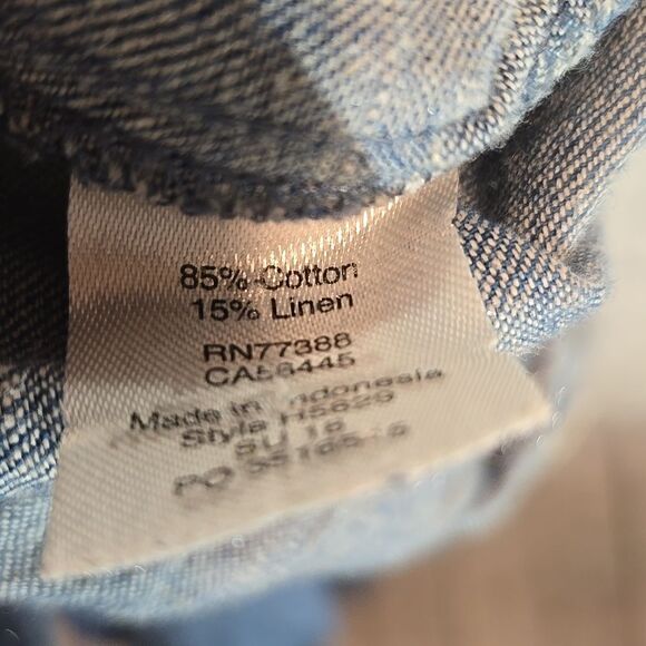 J.Crew Factory wide leg pull on pants size 2 - Picture 8 of 8